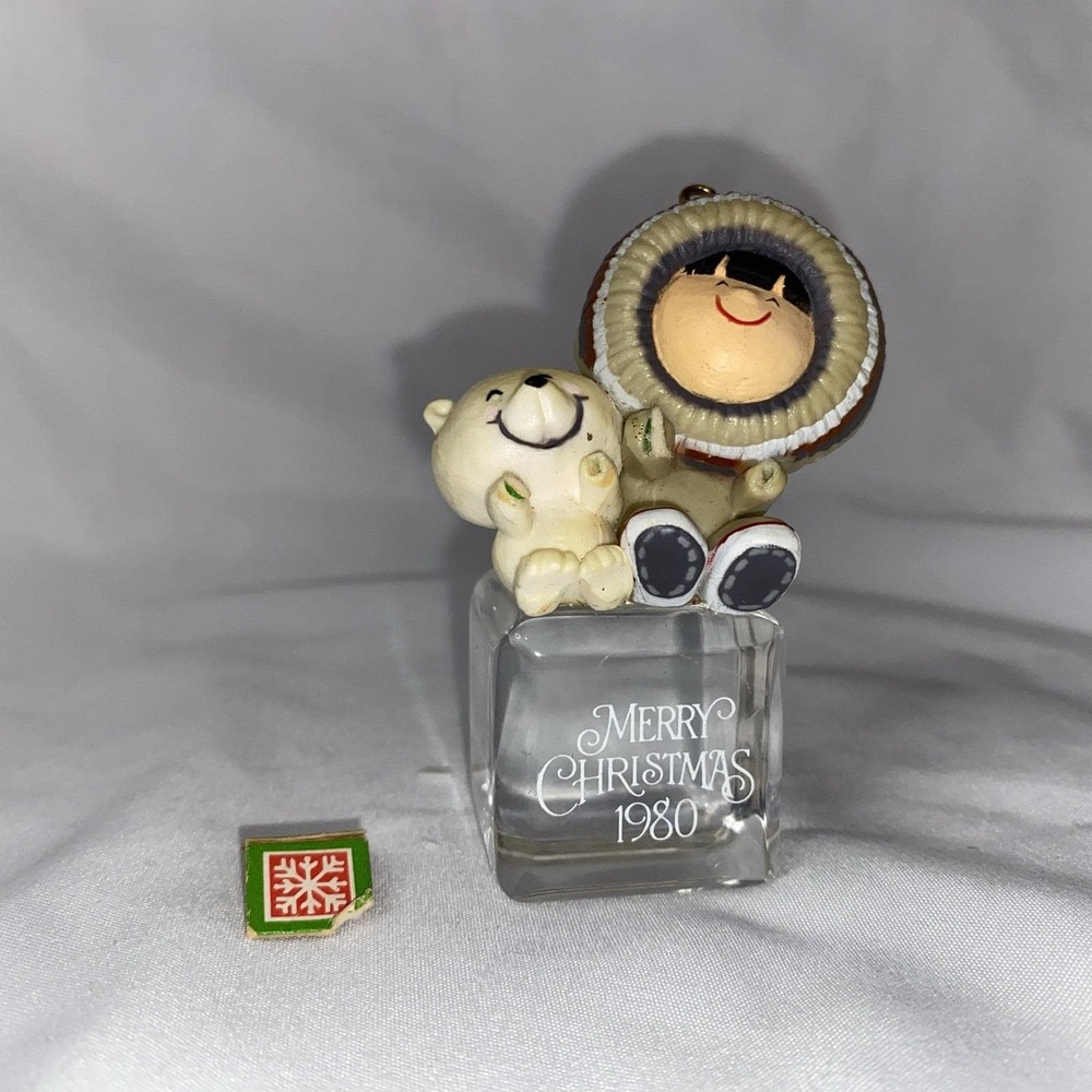 Hallmark Frosty Friends A Cool Yule Ornament 1980 1st Series Missing Books Read